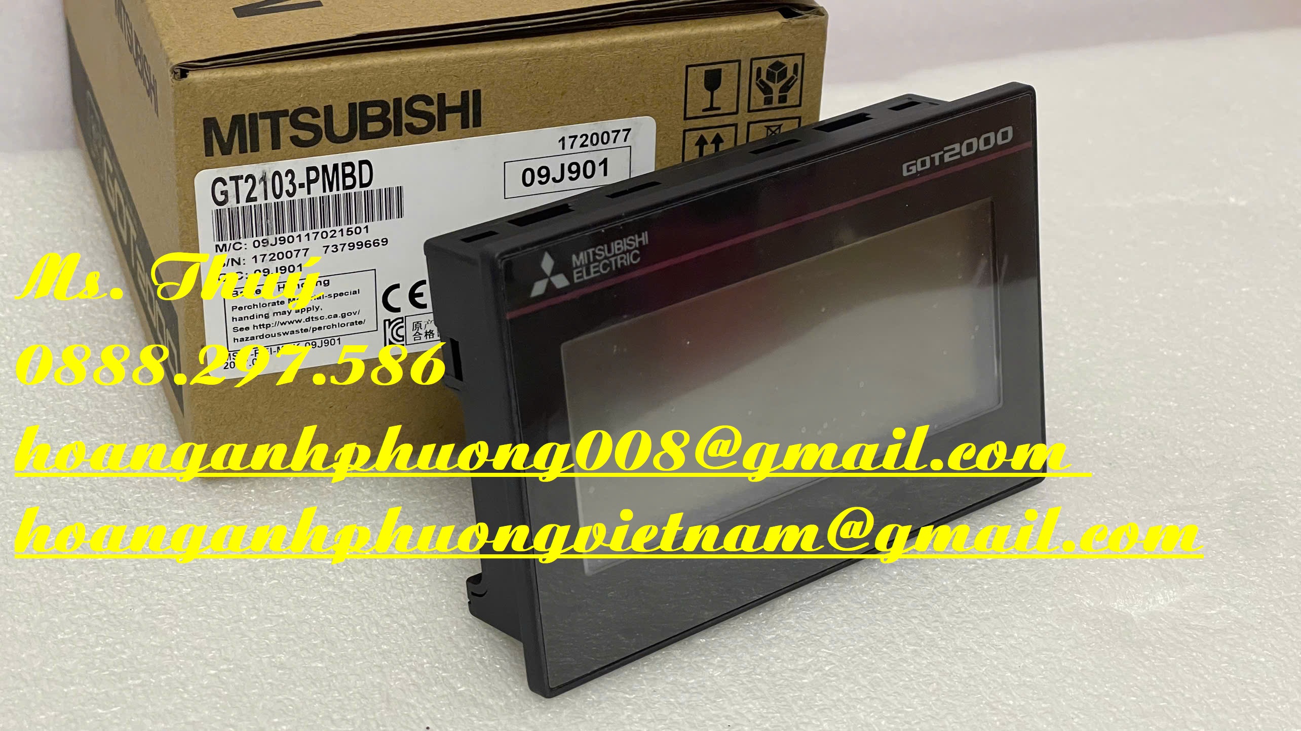 Màn hình Mitsubishi GT2103-PMBD 3.8 inch 24VDC - Bình Dương